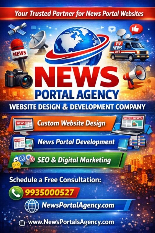 India’s Top News Portal Development Company – Build a High-Performance News Website ?
